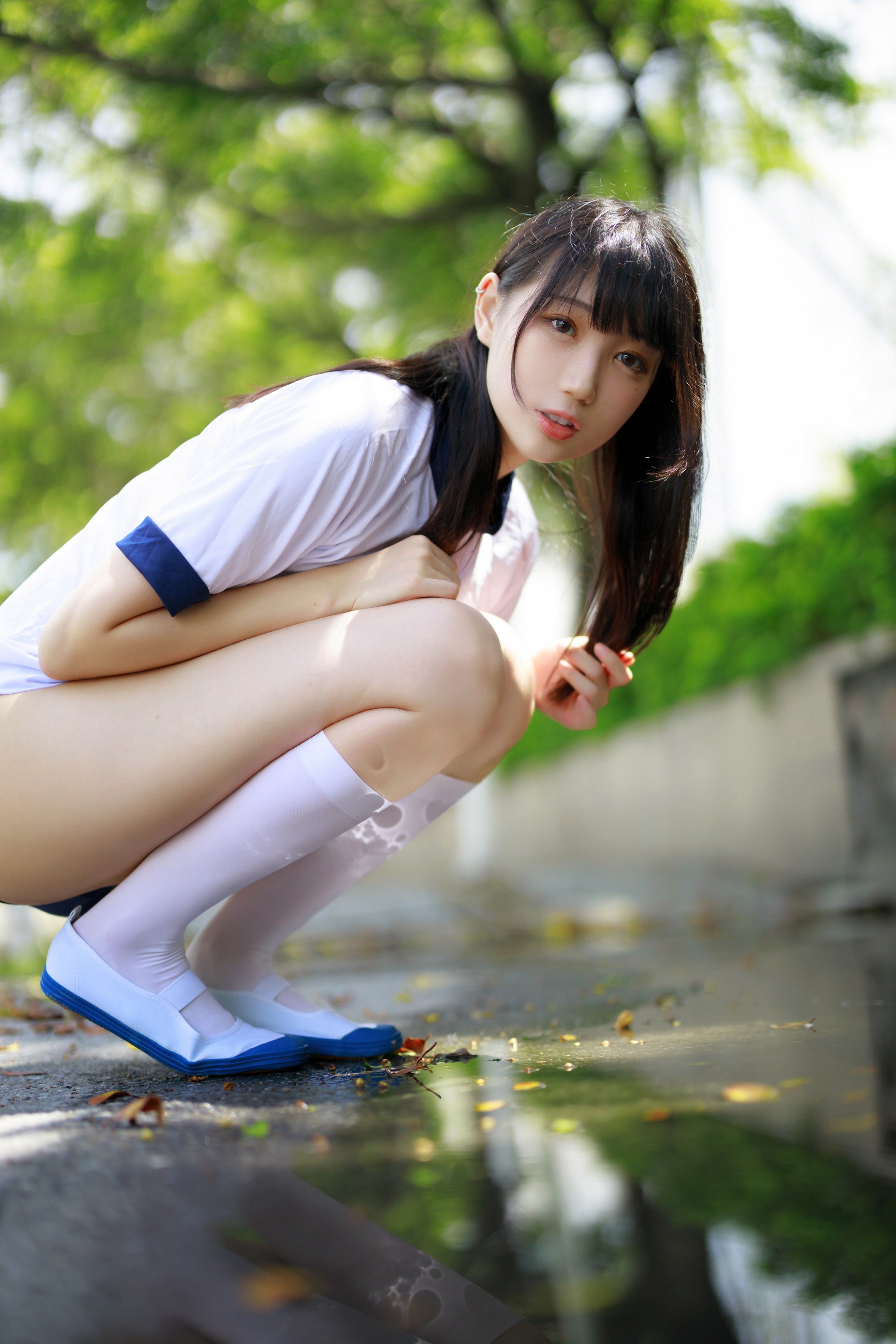 图片[1]-周叽是可爱兔兔 – NO.012 体操服 [31P]-XikXak